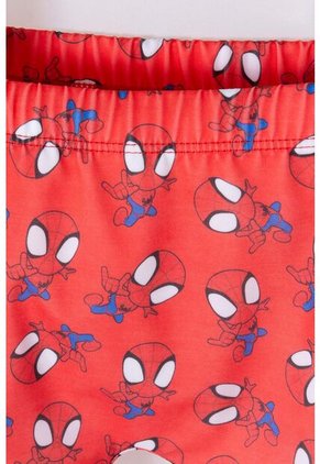Conjunto De Baño De Spidey And His Amazing Friends Manga Larga Rojo Para Niño 2T A 5T 3T