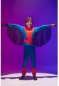 Pijama De Spider-man Azul, Roja Y Negra Manga Larga Para Niño 12 de Marvel
