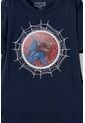 Camiseta De Spider-man Manga Corta Azul Para Niño 4 de Marvel