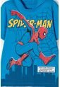 Camiseta De Spider-man Con Capucha Azul Para Niño 8 de Marvel