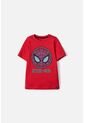 Camiseta De Spider-man Roja Manga Corta Para Niño 4 de Marvel