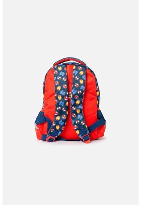 Morral De Spiderman 14" Azul Y Rojo Para Niño U