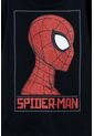 Camiseta De Spider-man Negra Estampada En Frente Para Niño 10 de Marvel