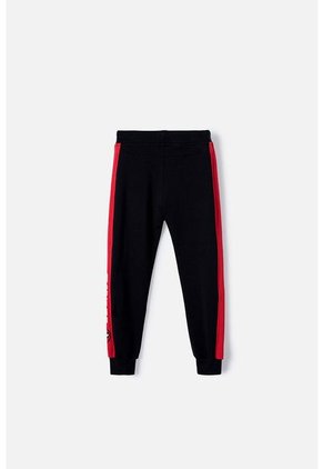 Jogger De Spider-man Negro Y Rojo Con Cintura Elástica Para Niño 8