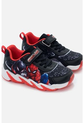 Tenis De Spider-man Negro Y Rojos Para Niño 33