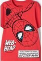 Camiseta De Spider-man Manga Corta Rojo Para Niño 10 de Marvel