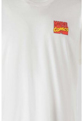 Camiseta De Marvel Regular Fit Para Hombre M