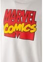 Buzo De Marvel Cuello Redondo Marfil Para Hombre S de Marvel