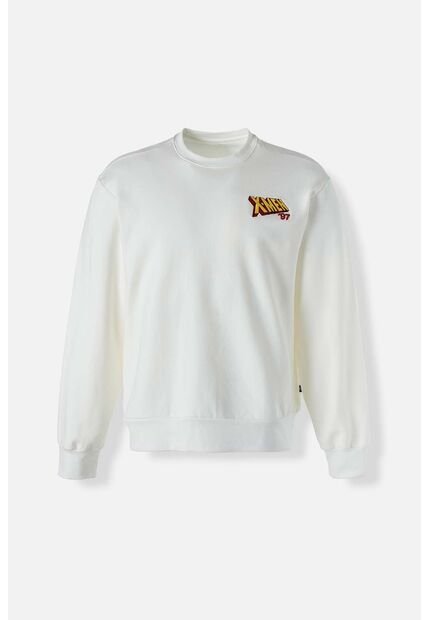 Buzo De X- MEN Manga Larga Marfil Para Hombre XL