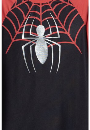 Camiseta De Baño De Spider-man Manga Larga Negro Y Rojo Para Niño 10