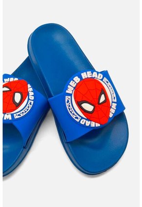 Sandalia De Spider-man Azul Para Niño 34