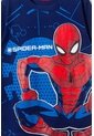 Camiseta De Spider-man Manga Corta Azul Para Niño 8 de Marvel