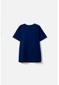 Camiseta De Spider-man Manga Corta Azul Para Niño 8 de Marvel