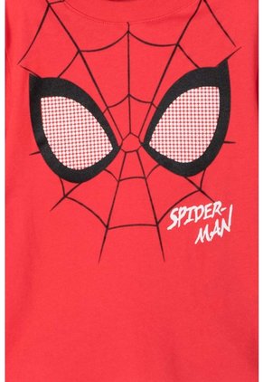 Camiseta De Spider-man Estampada Roja Para Niño De 2T A 5T 4T