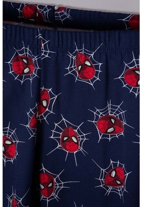Pijama De Spider-man Con Pantalón Largo Rojo Para Niño 6