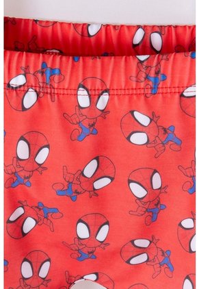 Conjunto De Baño De Spidey And His Amazing Friends Manga Larga Rojo Para Niño 2T A 5T 3T