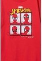 Camiseta De Spider-man  Manga Corta Roja Para Niño 12 de Marvel