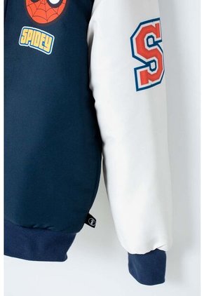 Chaqueta De Spider-man Con Cierre Azul Para Niño 8