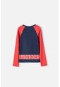 Camiseta De Baño Marvel Manga Larga Rojo Y Azul Para Niño 6 de Marvel