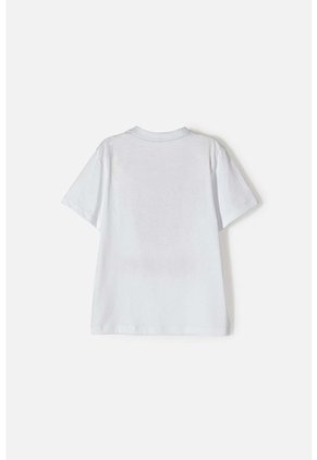 Camiseta De Spider-man Manga Corta Blanca Para Niño 12