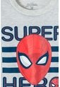 Camiseta De Spider-man Manga Corta Gris Para Niño 6 de Marvel