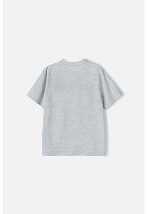 Camiseta De Spider-man Manga Corta Gris Para Niño 6