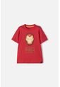 Camiseta De Ironman Manga Corta Roja Para Niño 10 de Marvel