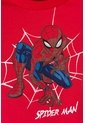 Camiseta De Spider-Man Manga Corta Roja Para Niño 2T A 5T 4T de Marvel