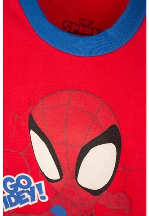 Pijama Spidey And His Amazing Friends Rojo Y Azul Para Niño 2T A 5T 3T