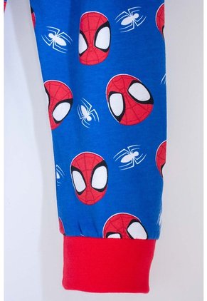 Pijama Spidey And His Amazing Friends Rojo Y Azul Para Niño 2T A 5T 3T