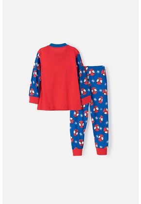 Pijama Spidey And His Amazing Friends Rojo Y Azul Para Niño 2T A 5T 3T