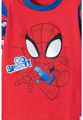 Pijama Spidey And His Amazing Friends Azul Y Rojo Para Niño 2T A 5T 2T