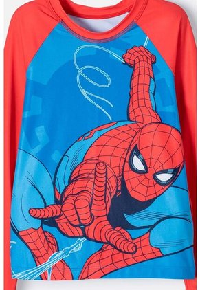 Conjunto De Baño De Spider-man Azul Y Rojo Para Niño 10