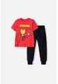 Conjunto De Ironman Con Pantalón Largo Multicolor Para Niño 2T A 5T 4T de Marvel