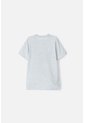 Camiseta De Capitan America Manga Corta Gris Para Niño 10 de Marvel