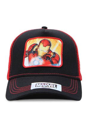 GORRA MARVEL COMICS ADULTO ORIGINAL MALLA IRON MAN ROJA OC CAPS