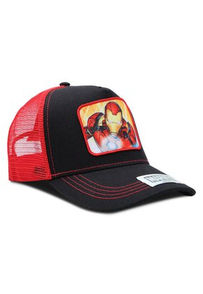 GORRA MARVEL COMICS ADULTO ORIGINAL MALLA IRON MAN ROJA OC CAPS