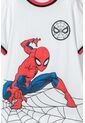 Camiseta De Spider-man Manga Corta Blanco, Rojo Y Negro Para Niño 4 de Marvel