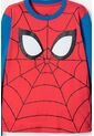 Pijama De Spider-man Con Pantalón Largo Multicolor Para Niño 12 de Marvel