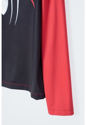 Camiseta De Baño De Spider-man Manga Larga Negro Y Rojo Para Niño 10