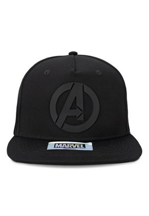 GORRA MARVEL AVENGERS ADULTO ORIGINAL NEGRA PLANA OC CAPS