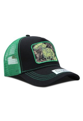 GORRA MARVEL COMICS ADULTO ORIGINAL MALLA HULK VERDE OC CAPS