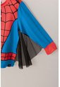 Pijama De Spider- Man Azul, Roja Y Negra De Manga Larga Para Niño 2T A 5T 4T de Marvel