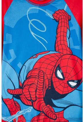 Conjunto De Baño De Spider-man Azul Y Rojo Para Niño 12