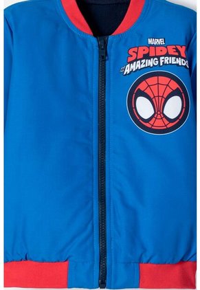 Chaqueta De Spidey And His Amazing Friends Azul Para Niño 2T A 6T 3T