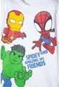 Camiseta De Spidey And His Amazing Friends Blanco Para Niño 2T A 6T 3T de Marvel