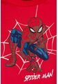 Camiseta De Spider-Man Manga Corta Roja Para Niño 2T A 5T 4T de Marvel