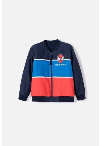 Chaqueta De Spider-man Con Cierre Multicolor Para Niño 2T A 6T 3T Marvel