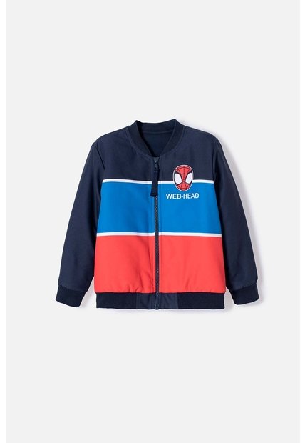 Chaqueta De Spider-man Con Cierre Multicolor Para Niño 2T A 6T 3T