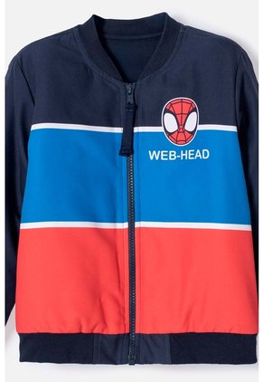Chaqueta De Spider-man Con Cierre Multicolor Para Niño 2T A 6T 3T
